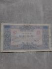 Beau billet de 1000 Francs Bleu et Rose type 1889, 4 Janvier 1921