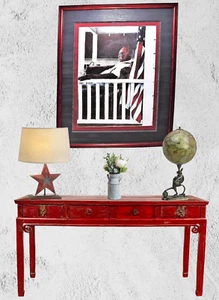 Impresión de galería de arte Stephen Scott Young American RED acuarela 1993 NYGS - Imagen 1 de 11