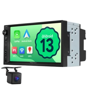 Eonon UA13 7" Double Din Android 13 Car Stereo Radio Head Unit GPS Navi CarPlay - Picture 1 of 19