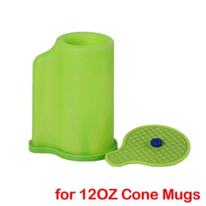 Taza cono de sublimación 3D 12 OZ molde de silicona taza abrazadera impresión de transferencia de calor - Imagen 1 de 4