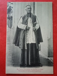 CPA 36 Mgr Lenoir - Curé-Doyen de Châtillon-sur-Indre - Restaurateur de l'Abbaye - Imagen 1 de 2