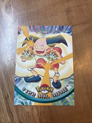 Topps Pokemon Series 3 Mr Mime 122 Non Holo Tv Animation Edition -Mint! Sharp! - Image 1 of 2