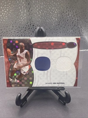 2006-07 Bowman Elevation Chauncey Billups Dual Game Used Jersey Red #5/49 - Image 1 of 2