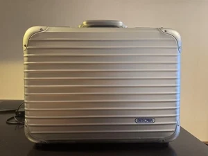 Rimowa Men's Attache Case  Aluminum Travel Business Silver One Item Dial lock - Picture 1 of 24