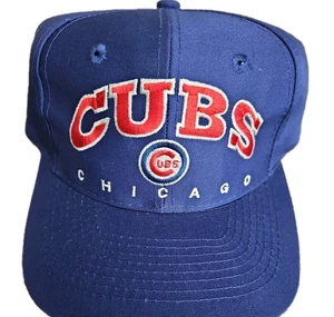 New Vintage Starter The Classic Chicago Cubs Adjustable Snapback Hat 100% Cotton - Picture 1 of 10