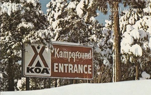 Flagstaff, Arizona KOA Campground. post card - Picture 1 of 2