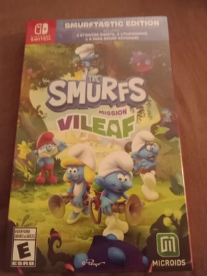 The Smurfs: Mission Vileaf - Smurftastic Edition - Nintendo Switch. New Sealed - Image 1 of 2