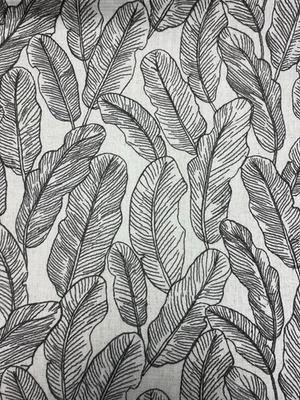 Anna Elisabeth - Foliage - S3843 Slate - 92% Polyester - Less than 1 Yrd x 54" - Image 1 of 4