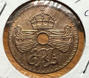 Nueva moneda de 1 penique Guinea 1936 brillante sin circular - Imagen 1 de 2