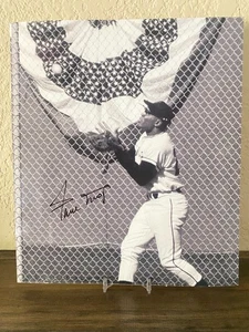 Willie Mays Signed 9x9 Photograph~SF Giants~Autograph Signature~NO COA - Picture 1 of 1