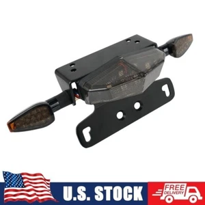 Kit de guardabarros trasero ordenado con luz LED de freno para Suzuki DRZ400S DRZ400SM - Imagen 1 de 8