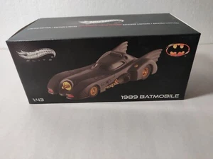 Hot Wheels Elite 1989 BATMOBILE (CosBman1248) - Picture 1 of 12