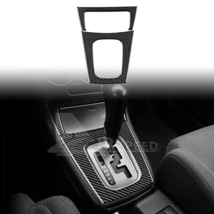 For Subaru Impreza 05-07 Center Control Console Cover Black Carbon Fiber Sticker - Picture 1 of 7