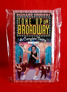 Richard Simmons Tone Up On Broadway A Complete Toning Workout 2000 VHS NEW - Picture 1 of 7