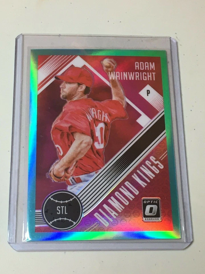 F42784  2018 Donruss Optic Aqua #30 Adam Wainwright DK /299 Cardinals - Image 1 of 1
