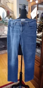 LEE Perfect Fit Just Below The Waist Bootcut Leg Size 12 Blue Medium Wash - Picture 1 of 6