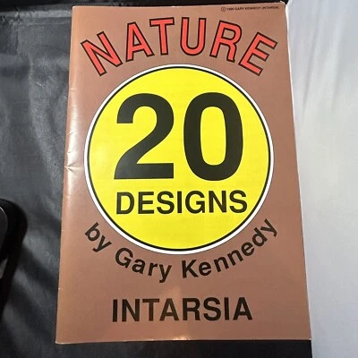 Vintage Gary Kennedy Intarsia 1990 20 Knitting Patterns Nature Booklet 4ply - Image 1 of 4