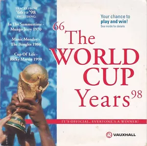 THE WORLD CUP YEARS 66 - 98 ( THE MAIL ON SUNDAY Newspaper CD ) - Bild 1 von 3