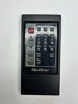 Quasar EUR50482 TV Remote for TP1920DW1 TP2020DW TP1920DW/DW1 TP1920DW TP1321DE+ - Image 1 of 3