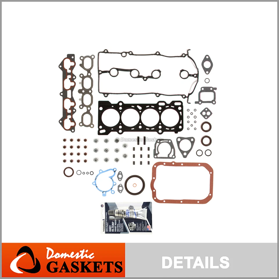 Fits 98-99 Mazda 626 2.0L 99-00 Protege 1.8L DOHC Full Gasket Set FS FP - Image 1 of 4