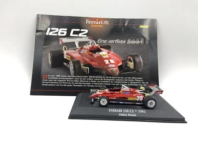 Atlas 1:43 Ferrari 126 C2 | Ferrari F1 Collection | Didier Pironi - Bild 1 von 4