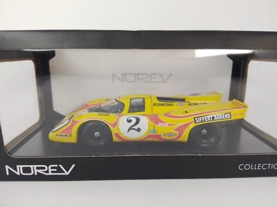 Norev Porsche 917K #2 Siffert Ahrens 9h Kyalami 1970 1/18 187581 - Immagine 1 di 3
