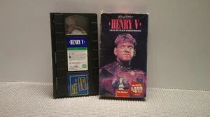 Henry V VHS 1990 Kenneth Branagh Christian Bale Emma Thompson - Imagen 1 de 10