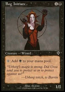 MTG - Bog Initiate - Invasion - NM, English Magic FLAT RATE SHIP - Picture 1 of 1