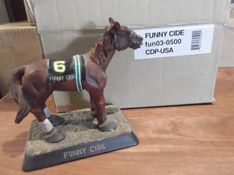 2003 Funny Cide  Bobblehead  1000 pieces produced Cover