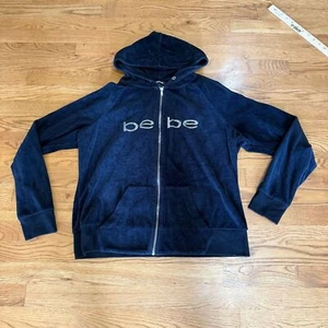 Bebe jacket Y2K velour 1X - Picture 1 of 4