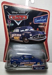 Disney Pixar Cars Fabulous Hudson Hornet Supercharged Series 2007 HTF in Package - Foto 1 di 1