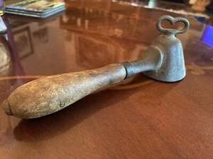 Antique 1800s Kingery Mfg Co No. 20 Conical Ice Cream Scoop Patent Apld Wood Hnd - Picture 1 of 9