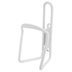 Sunlite Bicycle Water Bottle Cage // Alloy //  White // No mounting bolts