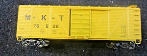 HO Scale Missouri Kansas Texas (Katy) 40' Outside Braced Wood Box Car #76528 - Picture 1 of 2