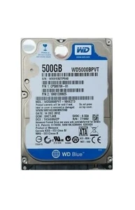 Disco duro SATA Western Digital WD5000BPVT - 16HXZT3 500 GB 2,5" - Imagen 1 de 1