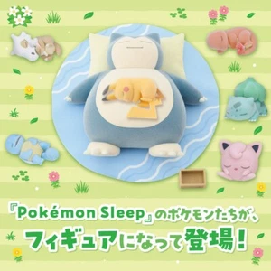 Pokemon Sleep Figure Collection Complete Set of 7 (10 Total Pcs) - Picture 1 of 15