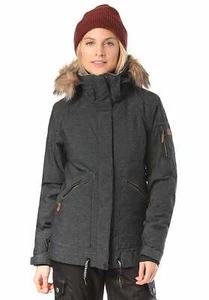 Roxy Meade Women Snow/Ski/Snowboarding Jacket (ERJTJ0317), Black, Large, RRP£200 - Picture 1 of 10