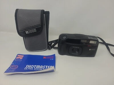 Ricoh Shotmaster TRU-ZOOM 35mm Film Camera 38-90mm Macro AF Multi READ Issue - Image 1 of 4