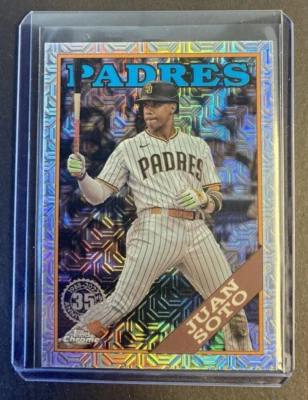 2023 Topps Update Juan Soto Silver Pack Mojo Refractor #T88CU-69 - Image 1 of 2