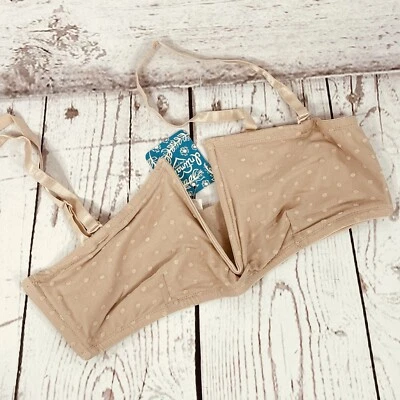 Sujetador Free People Intimately Bandeau X-Small Sierra Convertible Carcasa Antigua Nuevo Foto 1 de 4