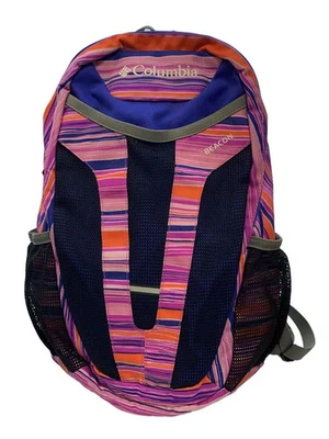 Mochila Columbia Columbia poliéster listrada multicolorida - Imagem 1 de 4
