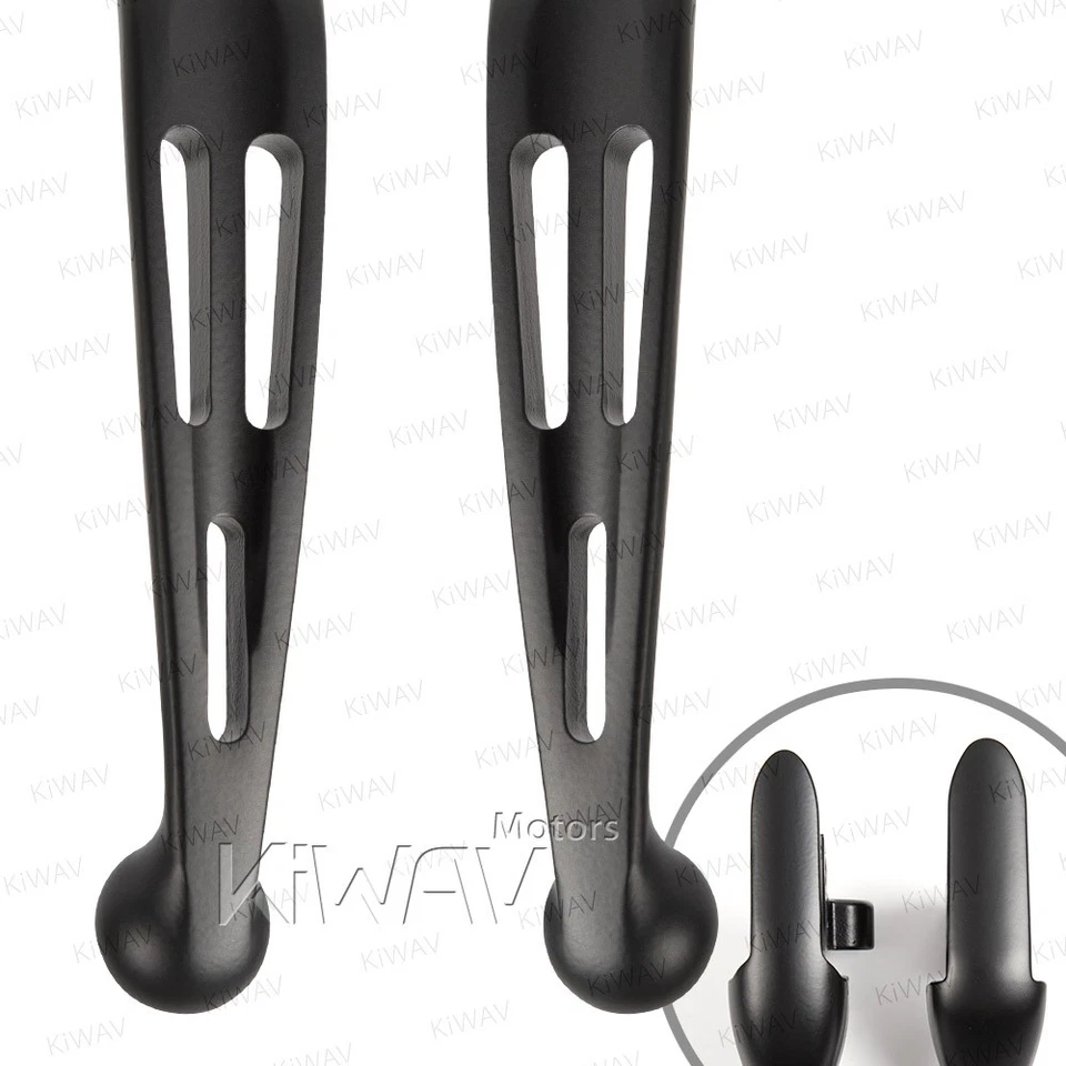 KiWAV черный ручной рычаг управления набор 3 слота подходит '08-'13 Harley Street Glide FLHX - Изображение 1 из 4