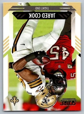 2021 Score Red Jared Cook New Orleans Saints #211 - Image 1 of 2