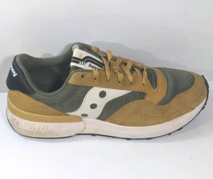 Saucony Jazz 81 Originals Suede  Running Athletic Shoe Size 10 M Gold S70539-69 - Picture 1 of 12