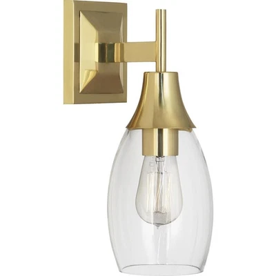 Robert Abbey 484 OPEN BOX Grace Wall Sconce Modern Brass - Image 1 of 3