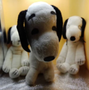Snoopy Spike Peanuts Vintage Lot 3 Plüsch 70er Jahre Ära - Bild 1 von 13