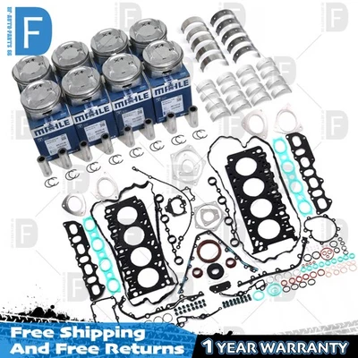 Engine Overhaul Rebuild Pistons Gasket Kit For Porsche Cayenne S 4.5 V8 M48.00 - Image 1 of 4