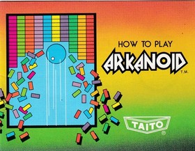 Nintendo NES Instruction Manual Arkanoid