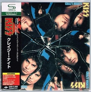 Kiss  "Crazy Nights" Japan LTD Mini LP SHM-CD Paper Sleeve w/OBI - Picture 1 of 1