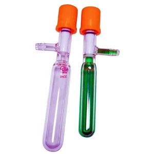 Laboratory glass vaccum reactor bottle solvent storage bottle - Picture 1 of 7